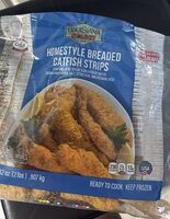 Homestyle breaded, catfish strips