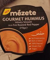 Hummus with Fire Roasted Red Pepper