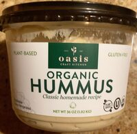 Organic hummus