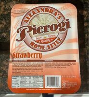 Strawberry pierogi