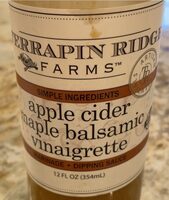 Apple Cider Maple Balsamic Vinaigrette