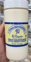 Fresh Salvadorian Style Sour Cream