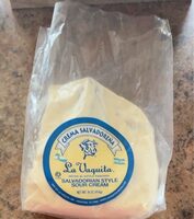 Salvadorian style sour cream