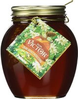 Orange blossom comb honey globe