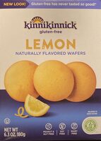 Gluten-Free Lemon Flavored Wafers