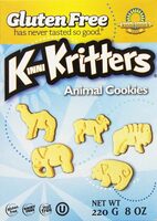 Gluten free animal cookies