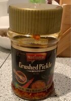 Crushed Pickle Mixed In Oil