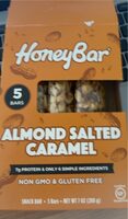 Almond Salted Caramel Bars