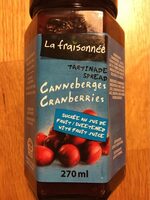 Tartinade (canneberges Sans Sucre)