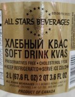 Soft drink kvas
