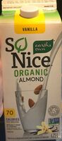 So Nice organic almond