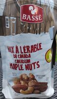 Noix à l'érable du canada