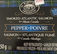Saumon de l'atlantique fumé