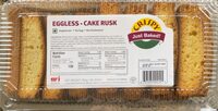 Twi eggless cake rusk
