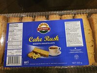 Cake rusk