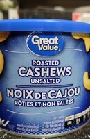 Roasted Cashews Unsalted