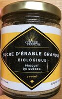 Sucre d'erable granulé