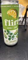 Sparkling lemonade lime + mint