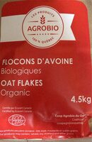 Flocons d’avoine biologique