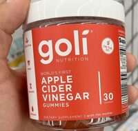 Apple cider vinegar gummies