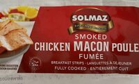 Bacon de poulet fumé
