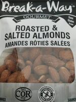 Roasted & salted almonds