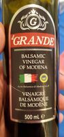 Balsamic vinegar of Moderna