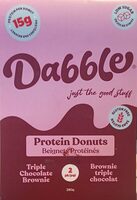Triple Chocolate Brownie Protein Donuts