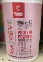 Grass-fed whey protein powder