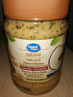 Beurre d'arachide aux graines de chia et noix de coco