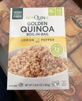 Golden Quinoa Boil In Bag Lemon Pepper