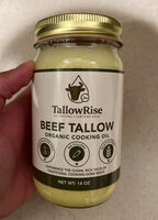 TallowRise Organic Halal Beef Tallow 14 oz