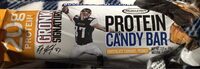Protein candy bar - chocolate caramel peanut