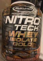 Whey isolate gold