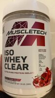ISO Whey Clear Artic Cherry Blast