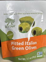 Pitted Italian Green Olives