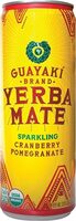Organic Sparkling Cranberry Pomegranate Yerba Mate
