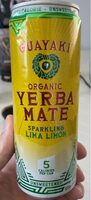 Organic Sparkling Lima Limon Yerba Mate