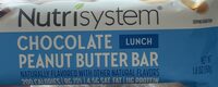 Chocolate peanut butter bar