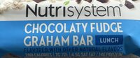 Chocolaty fudge graham bar