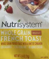 Whole grain French toast