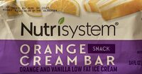 Orange cream bar