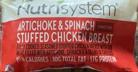 Artichoke & spinach stuffed chicken breast