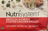Broccoli & cheese stuffed chicken breast