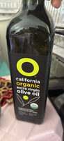 California organic extra virgin olive oil