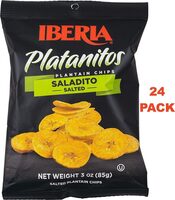 Lightly salted plantain chips