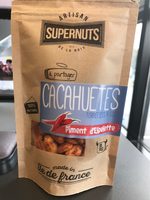 Cacahuètes torréfiées a sec Piment d'espelette