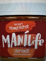 Manilife Deep Roast Crunchy Peanut Butter 295G