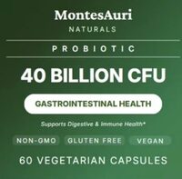 MontesAuri Naturals Probiotic 40 Billion CFU