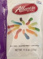 Mini gummi worms